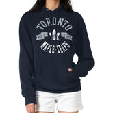 Toronto Maple Leafs G-III 4Her by Carl Banks Women's City Graphic Fleece Pullover Hoodie - Navy Hoodies