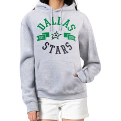 Dallas Stars G-III 4Her by Carl Banks Women's City Graphic Fleece Pullover Hoodie - Heather Gray Hoodies
