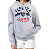Florida Panthers G-III 4Her by Carl Banks Women's City Graphic Fleece Pullover Hoodie - Heather Gray Hoodies