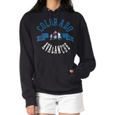 Colorado Avalanche G-III 4Her by Carl Banks Women's City Graphic Fleece Pullover Hoodie - Black Hoodies