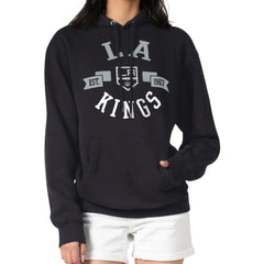Los Angeles Kings G-III 4Her by Carl Banks Women's City Graphic Fleece Pullover Hoodie - Black Hoodies