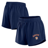 Houston Astros Women's Mesh Shorts Navy