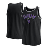 Colorado Rockies Bet Tank Top Black
