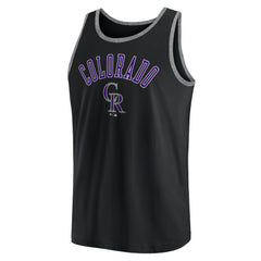 Colorado Rockies Bet Tank Top Black