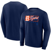 Detroit Tigers Focus Fleece Pullover Sweatshirt Navy