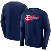 Minnesota Twins Focus Fleece Pullover Sweatshirt Navy