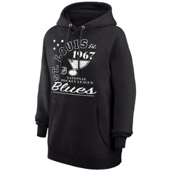 St. Louis Blues Starter Arch City Team Graphic Fleece Pullover Hoodie - Black Hoodies