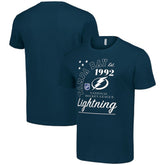 Tampa Bay Lightning Starter Arch City Team Graphic T-Shirt - Navy T-shirts