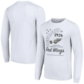 Detroit Red Wings Starter Arch City Theme Graphic Long Sleeve T-Shirt - White T-shirts