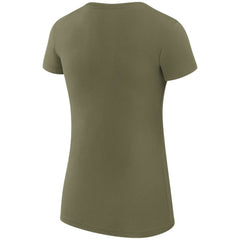 Dallas Stars G-III 4Her by Carl Banks Women's Super-Slim Fit Lightweight Dot Print Team T-Shirt - Green T-shirts