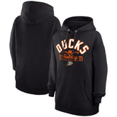 Anaheim Ducks Starter Puck Pullover Hoodie - Black Hoodies