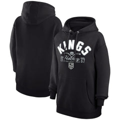Los Angeles Kings Starter Puck Pullover Hoodie - Black Hoodies