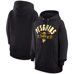 Pittsburgh Penguins Starter Puck Pullover Hoodie - Black Hoodies