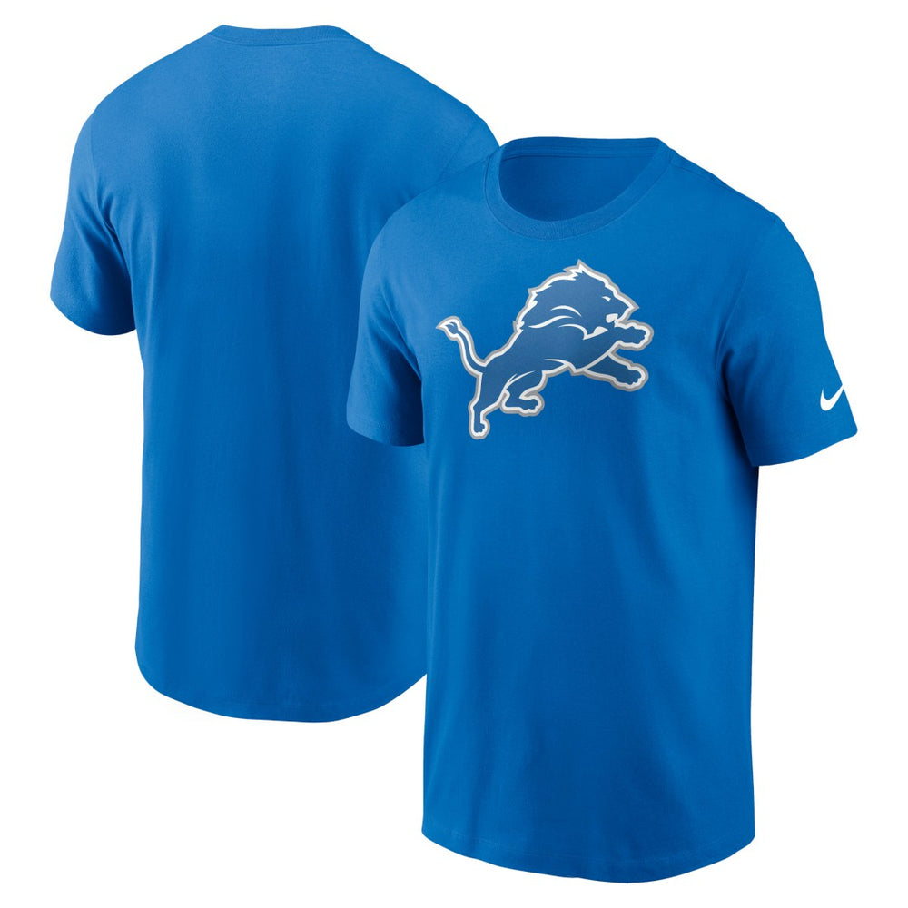 Detroit Lions Primetime Logo Essential T-Shirt - Blue on sale