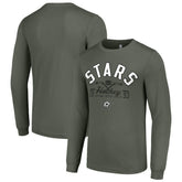 Dallas Stars Starter Puck Long Sleeve T-Shirt - Green T-shirts