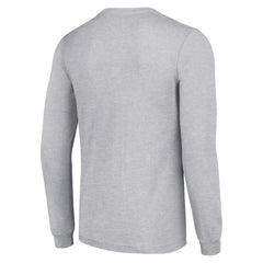 Philadelphia Flyers Starter Puck Long Sleeve T-Shirt - Heather Gray T-shirts