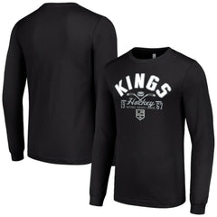 Los Angeles Kings Starter Puck Long Sleeve T-Shirt - Black T-shirts