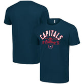 Washington Capitals Starter Half Puck T-Shirt - Navy T-shirts