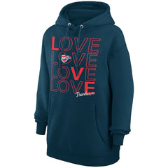 Oklahoma City Thunder G-III 4Her by Carl Banks Women's Basketball Love Fleece Pullover Hoodie - Navy shop