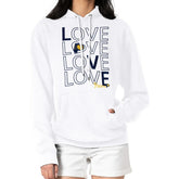 Indiana Pacers G-III 4Her by Carl Banks Women's Basketball Love Fleece Pullover Hoodie - White outlet