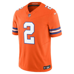 Patrick Surtain II Denver Broncos Alternate Mile High Collection 1977 Throwback Vapor F.U.S.E. Limited Jersey - Orange cheap