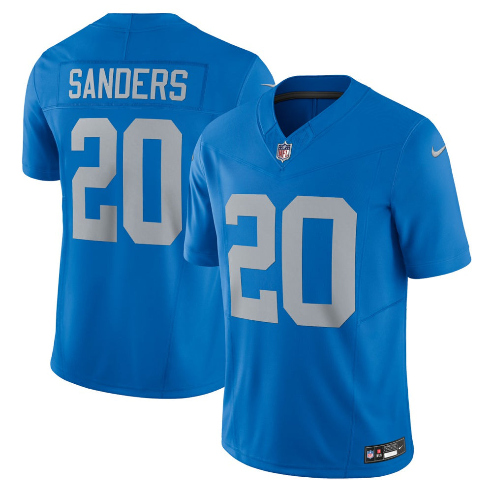 Barry Sanders Detroit Lions Vapor F.U.S.E. Alternate Limited Jersey - Blue outlet