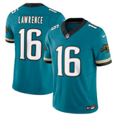 Trevor Lawrence Jacksonville Jaguars Prowler Throwback Vapor F.U.S.E. Limited Jersey - Teal for sale