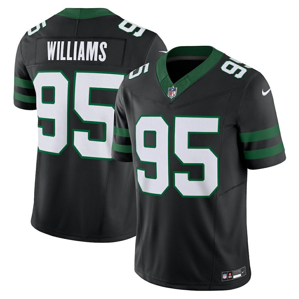 Quinnen Williams New York Jets Alternate Vapor F.U.S.E. Limited Jersey - Legacy Black discount
