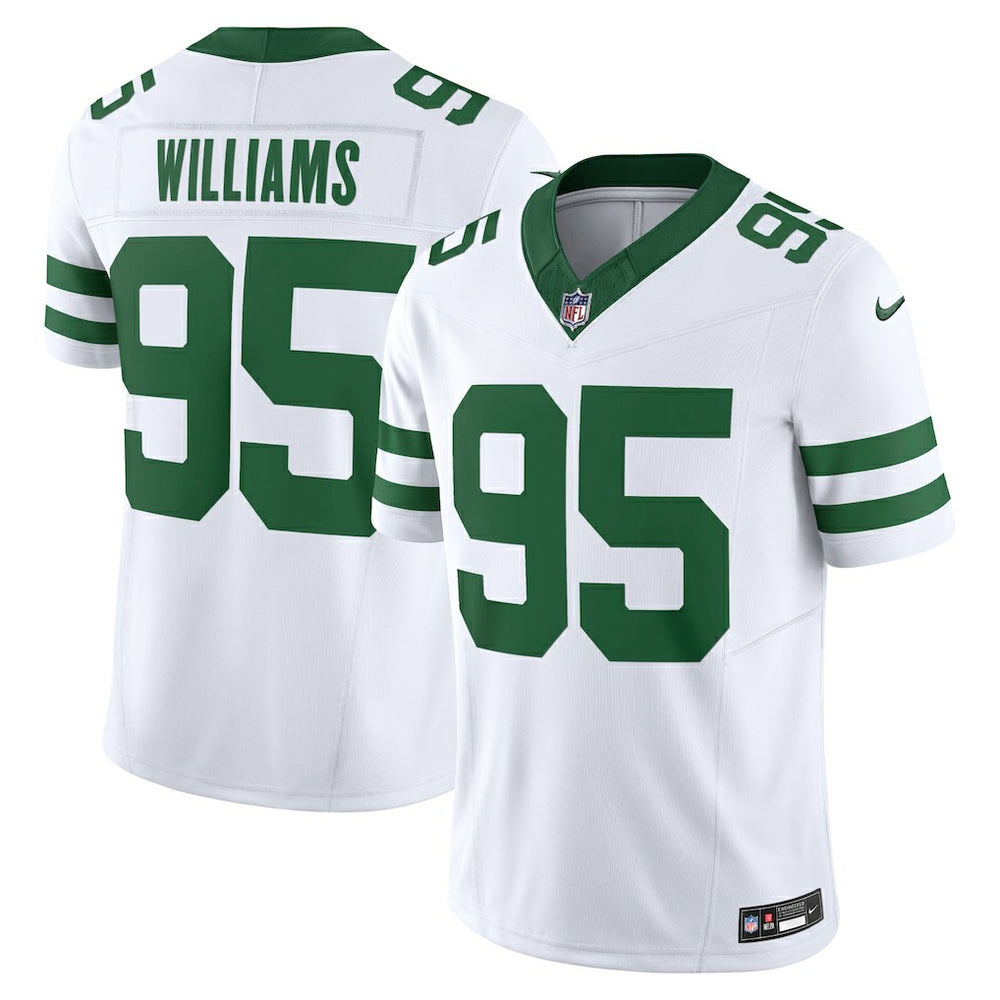 Quinnen Williams New York Jets Vapor F.U.S.E. Limited Jersey - Legacy White on sale