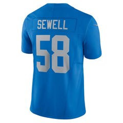 Penei Sewell Detroit Lions Vapor F.U.S.E. Alternate Limited Jersey - Blue online