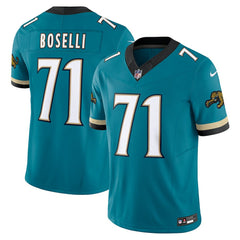 Tony Boselli Jacksonville Jaguars Prowler Throwback Vapor F.U.S.E. Limited Retired Player Jersey - Teal online