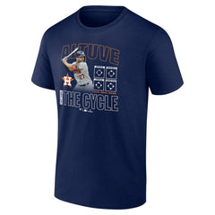 Jose Altuve Houston Astros Cycle T-Shirt - Navy