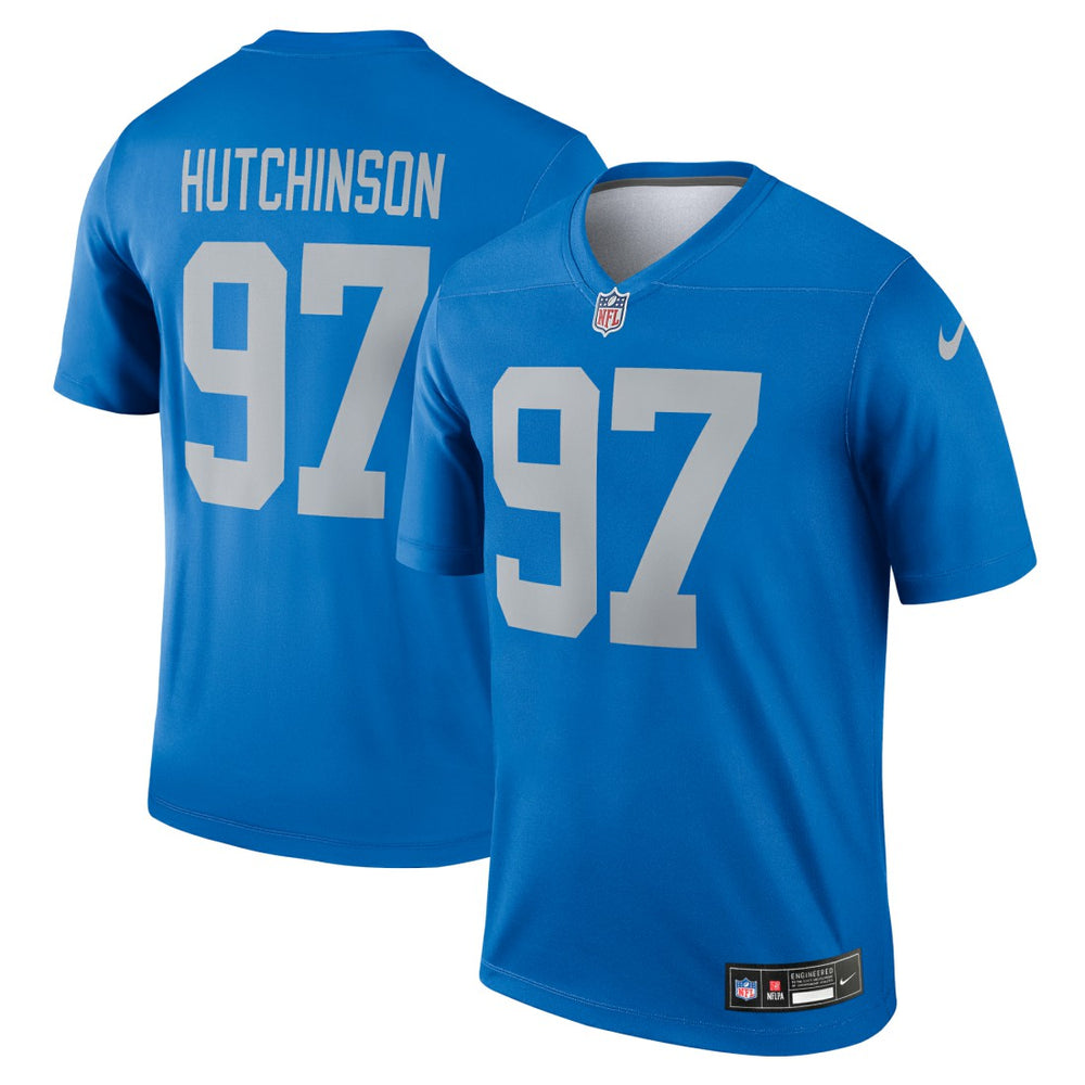 Aidan Hutchinson Detroit Lions Legend Player Performance Top - Blue outlet