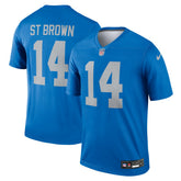 Amon-Ra St. Brown Detroit Lions Legend Player Performance Top - Blue discount