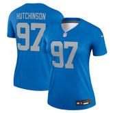 Aidan Hutchinson Detroit Lions Women's Alternate Legend Player Performance Top - Blue sale
