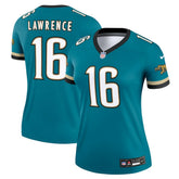 Trevor Lawrence Jacksonville Jaguars Women's Alternate Legend Player Performance Top - Prowler Throwback Teal on sale