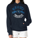 Minnesota Timberwolves G-III 4Her by Carl Banks Women's City Pullover Hoodie - Navy cheap