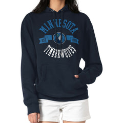 Minnesota Timberwolves G-III 4Her by Carl Banks Women's City Pullover Hoodie - Navy cheap