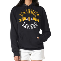Los Angeles Lakers G-III 4Her by Carl Banks Women's City Pullover Hoodie - Black cheap