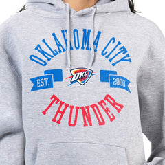 Oklahoma City Thunder G-III 4Her by Carl Banks Women's City Pullover Hoodie - Heather Gray outlet