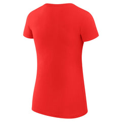 Detroit Red Wings G-III 4Her by Carl Banks Women's Super-Slim Fit Lightweight Team Sport T-Shirt - Red T-shirts