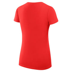 Montreal Canadiens G-III 4Her by Carl Banks Women's Super-Slim Fit Lightweight Graphic V-Neck T-Shirt - Red T-shirts