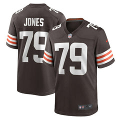 Dawand Jones Cleveland Browns Team Game Jersey - Brown discount
