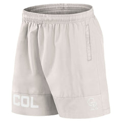Colorado Rockies Elements Swim Shorts Cream