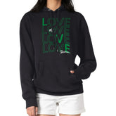 Dallas Stars G-III 4Her by Carl Banks Women's Hockey Love Fleece Pullover Hoodie - Black Hoodies