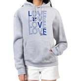 St. Louis Blues G-III 4Her by Carl Banks Women's Hockey Love Fleece Pullover Hoodie - Gray Hoodies