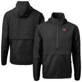 Cincinnati Bengals Cutter & Buck Charter Eco Recycled Anorak Half-Zip Jacket - Black online
