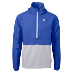 New York Giants Cutter & Buck Charter Eco Recycled Anorak Half-Zip Jacket - Blue outlet