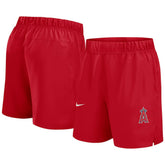 Los Angeles Angels Woven Victory Dri-FIT Shorts Red