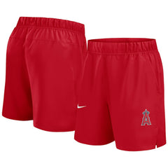 Los Angeles Angels Woven Victory Dri-FIT Shorts Red